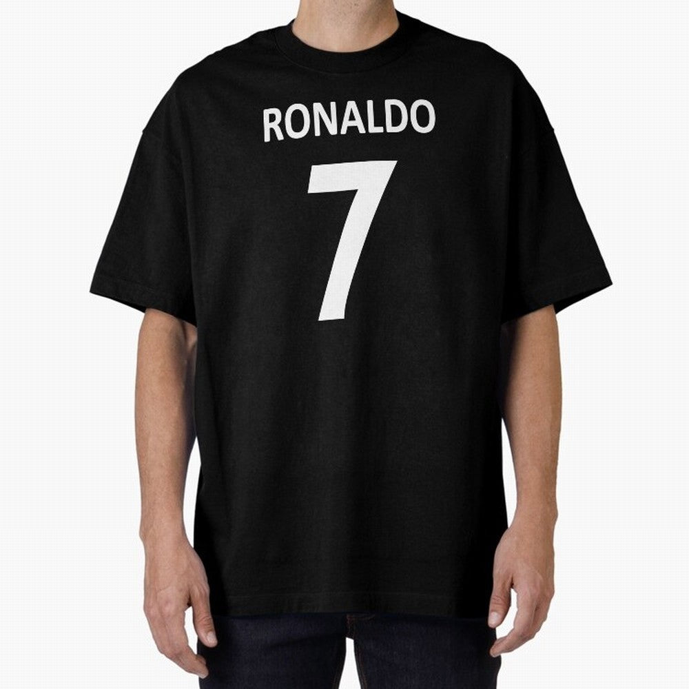 RONALDO NO.7 Oversized T-Shirt Stand Proud for FIFA World Cup 2026 USA Canada Mexico Spirit, Highlighting Argentina and Brazil, Haaland, Stadium Chants, National Pride, Trophy Dreams and Unforgettable Football Memories; Made for Collectors Who