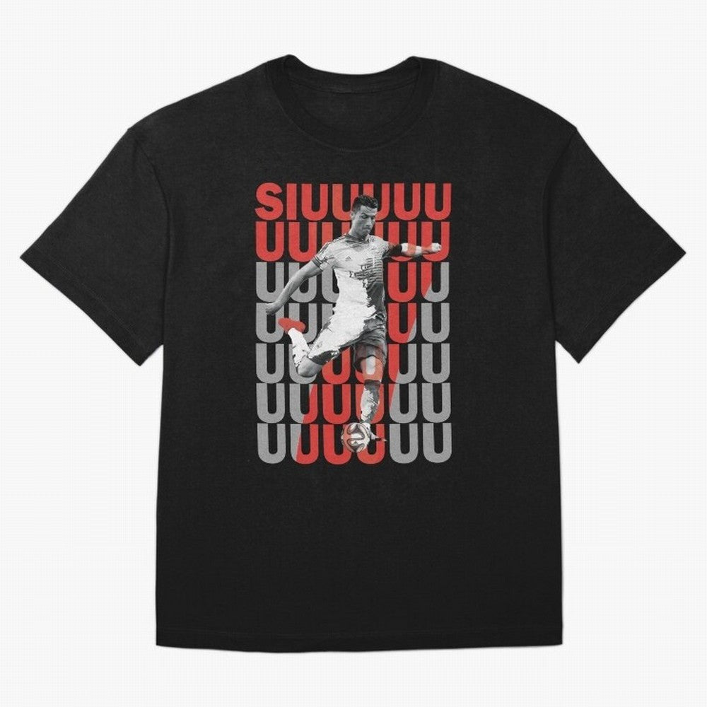 Siuuuuuu Cristiano Ronaldo Oversized T-Shirt Make Game Day About Match Day Hype around FIFA World Cup 2026, Messi, France and Portugal, Football Festival Excitement, Trophy Ambitions, Country Rivalries and Star Player Buzz; Made for Collectors Who
