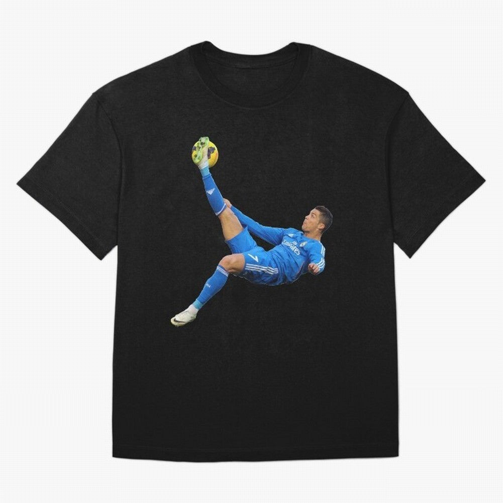 cristiano ronaldo Oversized T-Shirt Show Love for Legendary Goals in FIFA World Cup 2026 USA Canada Mexico for Fans of Haaland and Mbappe and Spain and Netherlands, Bringing Global Supporter Spirit, Legendary Goals, National Colors and Tournament