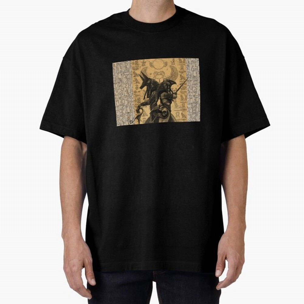 ANUBIS HORUS Oversized T-Shirt Make Your Look Match FIFA World Cup 2026 Group Stage Spirit, Centered on Germany, Haaland and Mbappe, Retro Football Energy, Iconic Rivalries, Trophy Chase Drama and Stadium Atmosphere; Great for Watch Parties, Sports