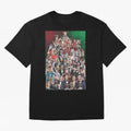 Cristiano Ronaldo (5th Ballon D'Or) Oversized T-Shirt Support the FIFA World Cup 2026 Journey through Haaland Highlights, Argentina, France and Brazil Pride, Championship Spirit, Famous Goals, Roaring Crowds and International Football Unity; Great