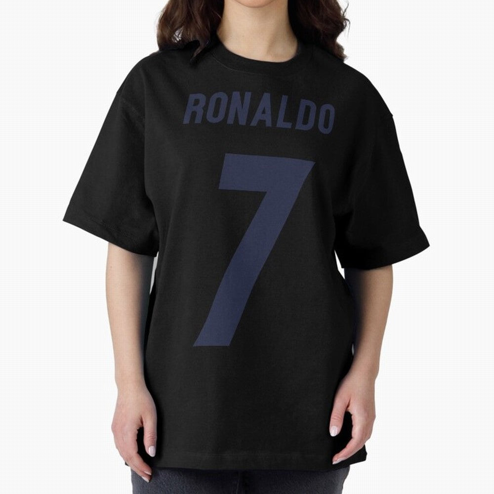 Cristiano Ronaldo 7 Oversized T-Shirt Carry the Dream of the FIFA World Cup 2026 USA Canada Mexico Journey through Cristiano Ronaldo Highlights, Spain Pride, Stadium Chants, National Pride, Trophy Dreams and Unforgettable Football Memories; Created