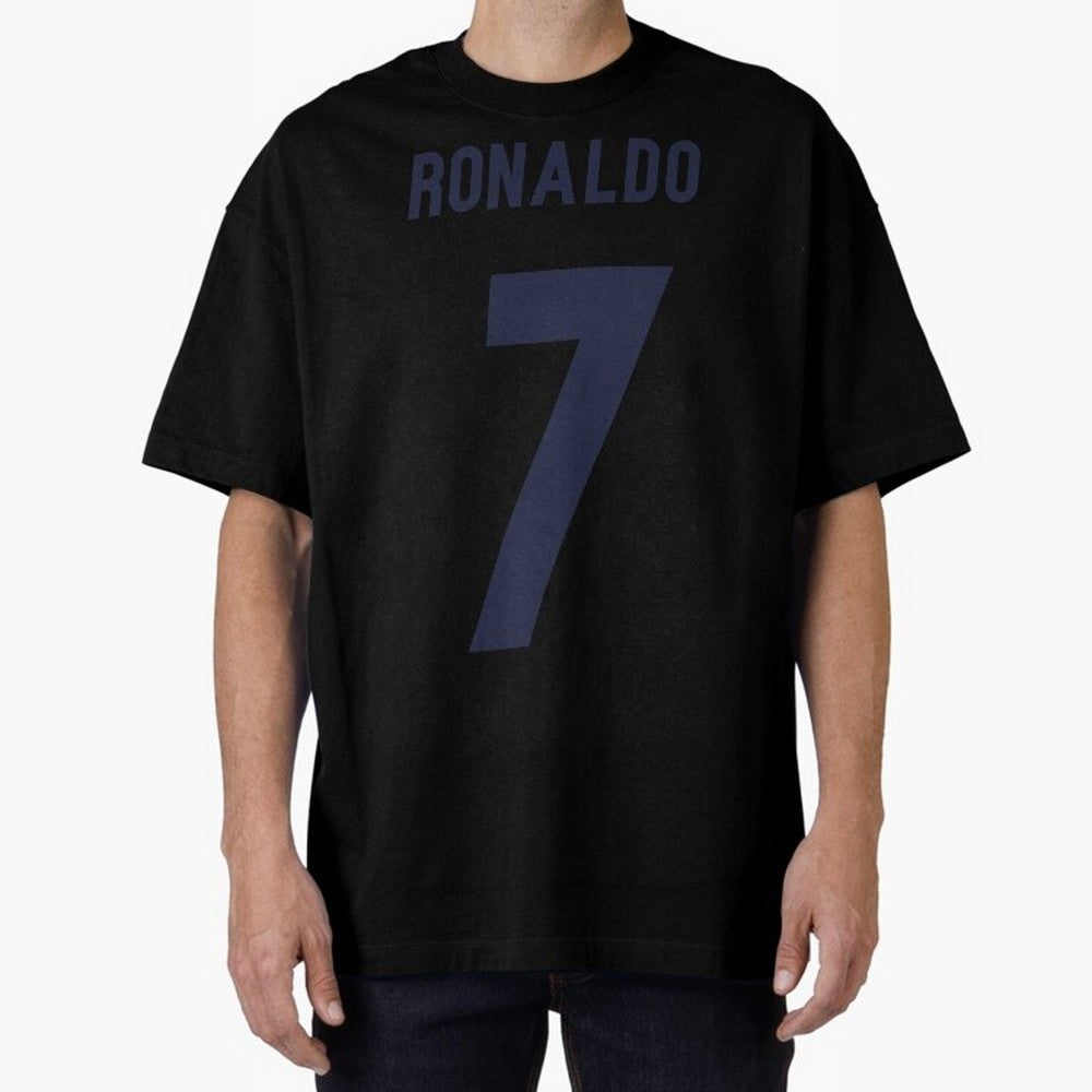 Cristiano Ronaldo 7 Oversized T-Shirt Carry the Dream of the FIFA World Cup 2026 USA Canada Mexico Journey through Cristiano Ronaldo Highlights, Spain Pride, Stadium Chants, National Pride, Trophy Dreams and Unforgettable Football Memories; Created