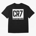 Cristiano Ronaldo white Oversized T-Shirt Follow FIFA World Cup 2026 USA Canada Mexico Spirit, Filled with England and Germany, CR7 and Messi, Vintage Soccer Flavor, Modern Football Stars, National Flags and Final Night Emotion; Great for Watch