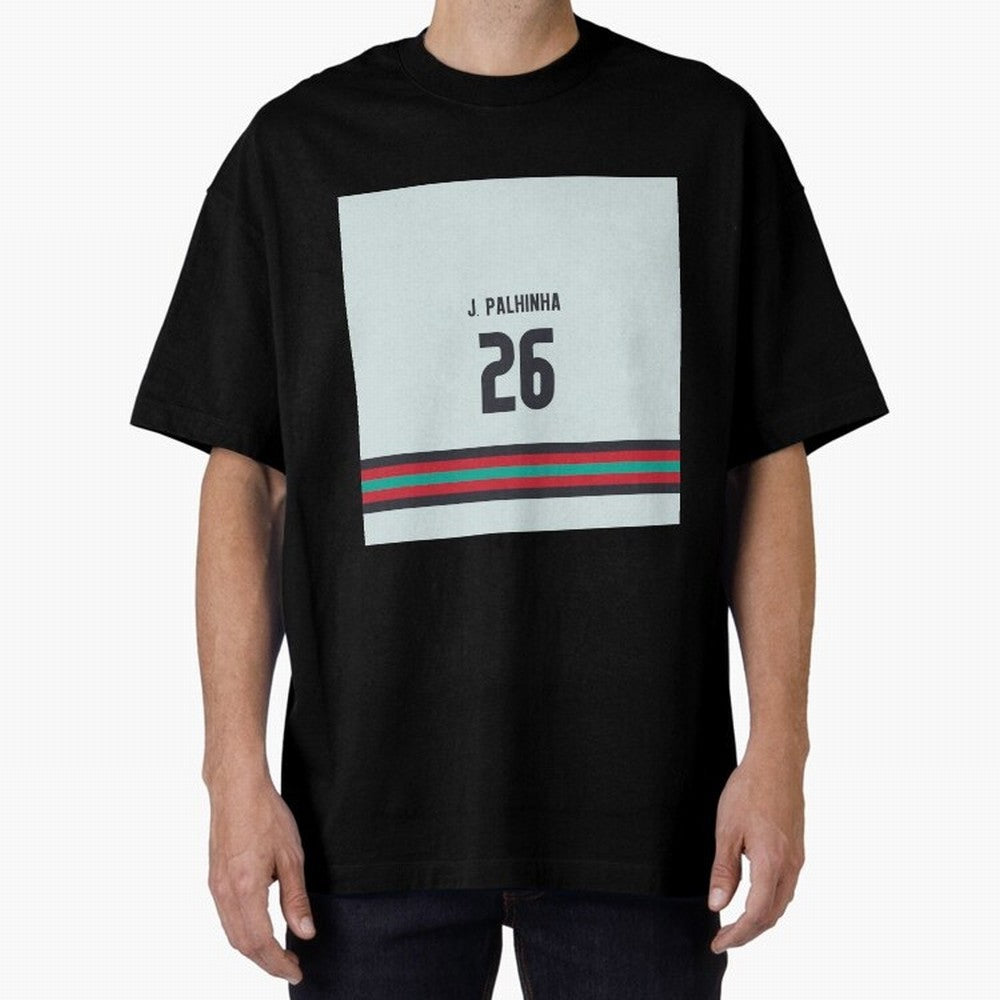 Palhinha Portugal Away Oversized T-Shirt Feel the Roar of FIFA World Cup 2026 Group Stage for Fans of Cristiano Ronaldo and Brazil, Bringing Game Day Rituals, Football Legends, Country Pride and the Road to the Final; Created for Match Day Parties,
