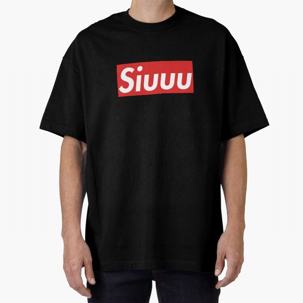 Siuu Oversized T-Shirt Back the Journey through FIFA World Cup 2026 USA Canada Mexico Made for Messi, Neymar and Mbappe, England and Germany Energy, Stadium Chants, National Pride, Trophy Dreams and Unforgettable Football Memories; Perfect for