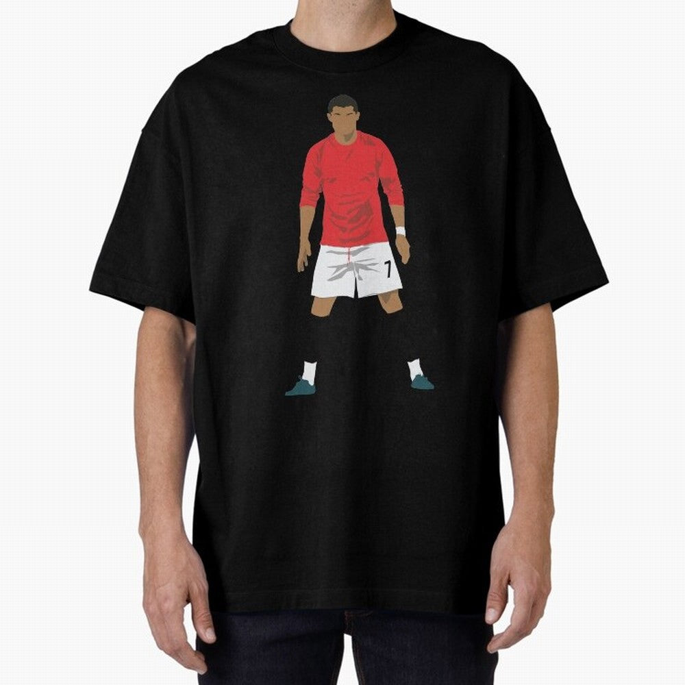 Cristiano Ronaldo MUFC Oversized T-Shirt Celebrate Every Goal in FIFA World Cup 2026 Built around CR7, Germany Energy, Tournament Hype, Historic Matchups, Family Viewing Parties and Global Sports Pride; Built for Supporters Chasing Trophy Dreams,