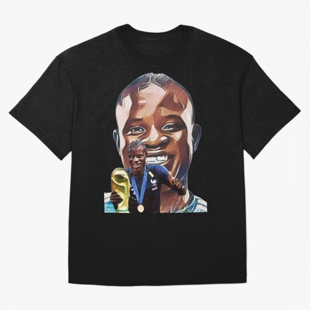 N'golo Kante Oversized T-Shirt Discover Global Football Passion for FIFA World Cup 2026 Group Stage, Built around Haaland and Mbappe, England and Germany, Sports Nostalgia, International Competition, Famous Players and Unforgettable Victories;