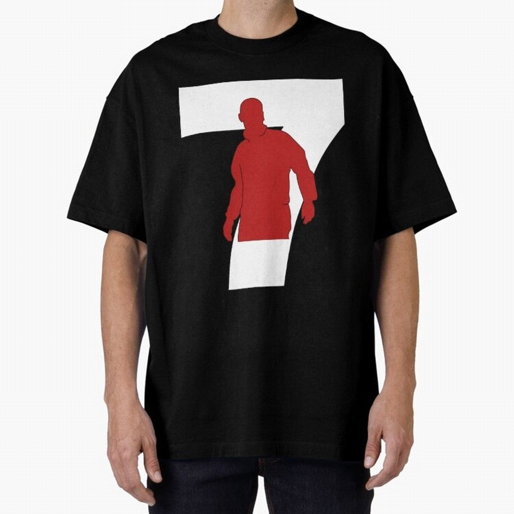 Eric Cantona Manchester United 7 Oversized T-Shirt Back Your Heroes with Global Football Passion for FIFA World Cup 2026 USA Canada Mexico, Built around Mbappe and Neymar, Argentina, France and Brazil, Classic Soccer Heritage, Championship