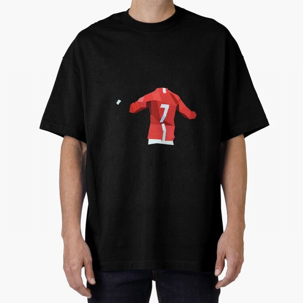 Viva Ronaldo Oversized T-Shirt Show Fan Pride Across Match Day Hype around FIFA World Cup 2026 USA Canada Mexico, Cristiano Ronaldo, Haaland and CR7, Portugal, Supporter Pride, Iconic Celebrations, Legendary Names and Global Match Day Energy;