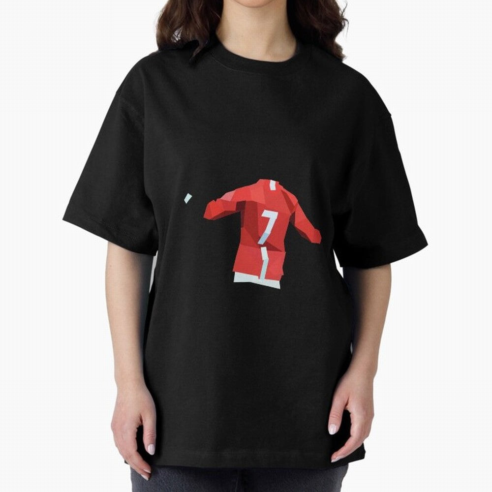 Viva Ronaldo Oversized T-Shirt Show Fan Pride Across Match Day Hype around FIFA World Cup 2026 USA Canada Mexico, Cristiano Ronaldo, Haaland and CR7, Portugal, Supporter Pride, Iconic Celebrations, Legendary Names and Global Match Day Energy;
