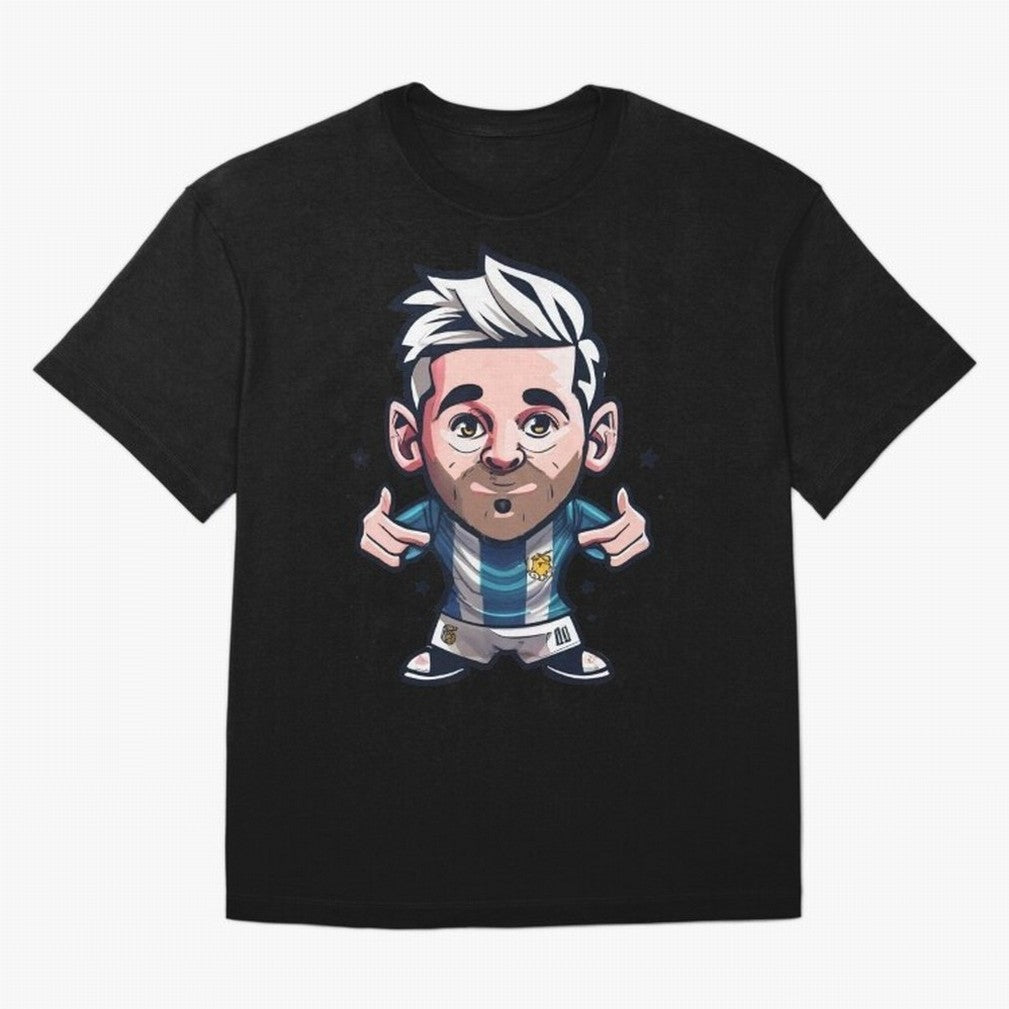 Lionel Messi Oversized T-Shirt Show Love for Legendary Goals in FIFA World Cup 2026 Driven by Mbappe, Portugal, Spain and Germany Energy, Football Passion, Legendary Performances, Festival Vibes and Supporter Community; Ideal for Fans Who Follow