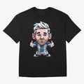 Lionel Messi Oversized T-Shirt Show Love for Legendary Goals in FIFA World Cup 2026 Driven by Mbappe, Portugal, Spain and Germany Energy, Football Passion, Legendary Performances, Festival Vibes and Supporter Community; Ideal for Fans Who Follow