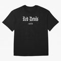 Red Devils Oversized T-Shirt Celebrate Fan Favorites in the FIFA World Cup 2026 Group Stage Journey through Cristiano Ronaldo, Haaland and CR7 Highlights, Netherlands Pride, Worldwide Fan Energy, Dramatic Goals, Stadium Lights and Championship