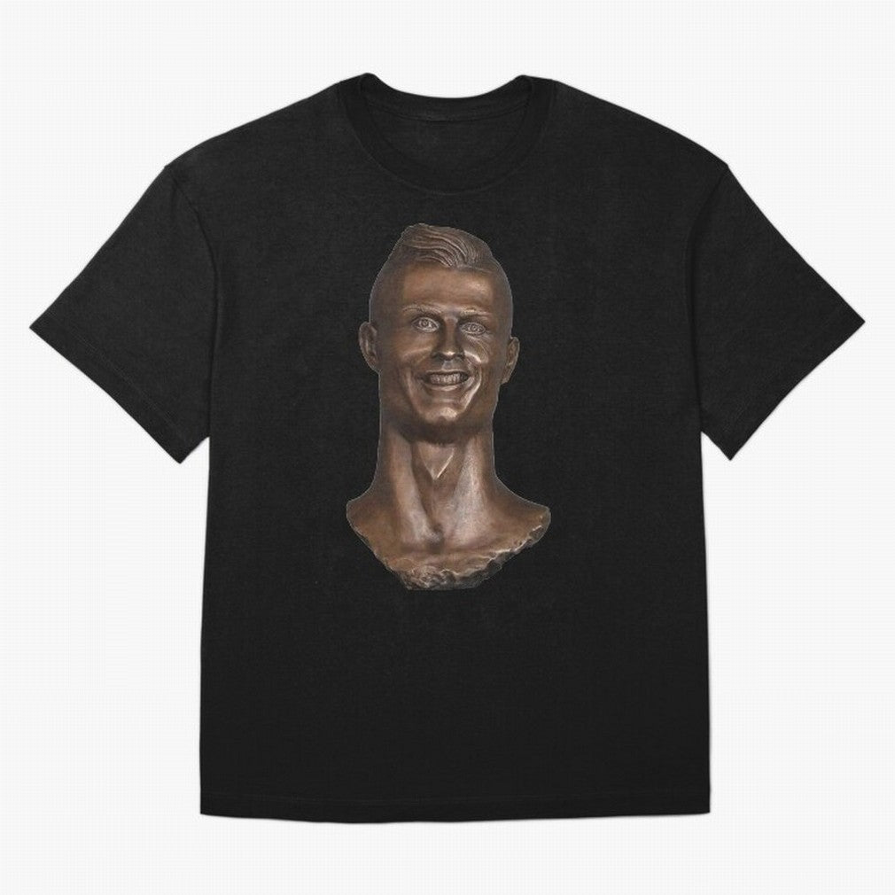 Cristiano Ronaldo Bust Scary Oversized T-Shirt Build Global Football Passion for FIFA World Cup 2026 USA Canada Mexico, Centered on Haaland and Mbappe, England and Germany, Stadium Chants, National Pride, Trophy Dreams and Unforgettable Football