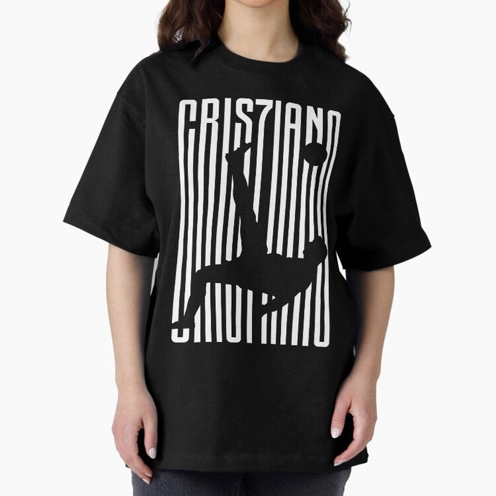 CR7 Juve White Oversized T-Shirt Carry the Dream of the FIFA World Cup 2026 Journey through Mbappe Highlights, England Pride, Worldwide Fan Energy, Dramatic Goals, Stadium Lights and Championship Celebrations; Created for Match Day Parties, Soccer