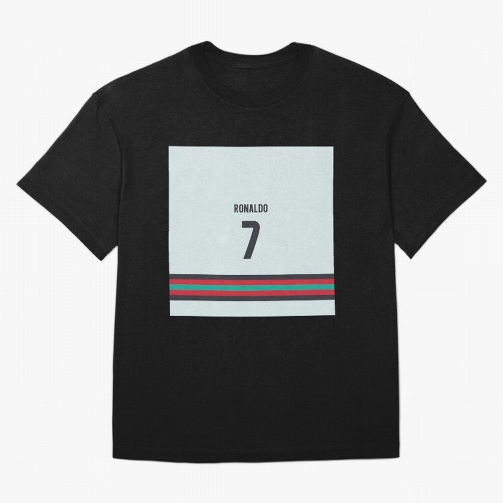 Cristiano Ronaldo Portugal Away Oversized T-Shirt Support the Legends of FIFA World Cup 2026 Spirit, Made for Argentina and Brazil, CR7, Champion Mindset, Group Stage Buzz, Knockout Tension and Passionate Fan Culture; Made for Collectors Who Enjoy