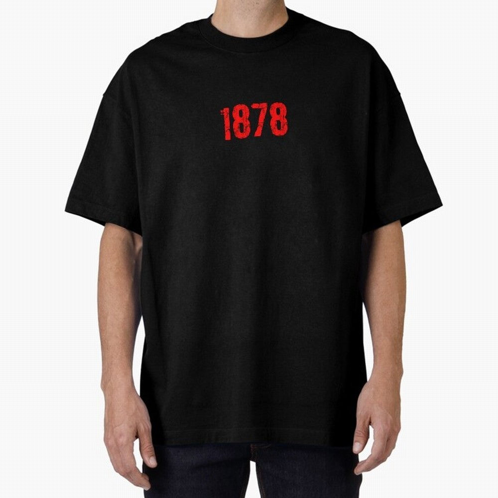 1878 Oversized T-Shirt Bring World Football Passion into FIFA World Cup 2026 Highlighting Neymar, Haaland and Cristiano Ronaldo, Brazil Energy, Retro Football Energy, Iconic Rivalries, Trophy Chase Drama and Stadium Atmosphere; Perfect for