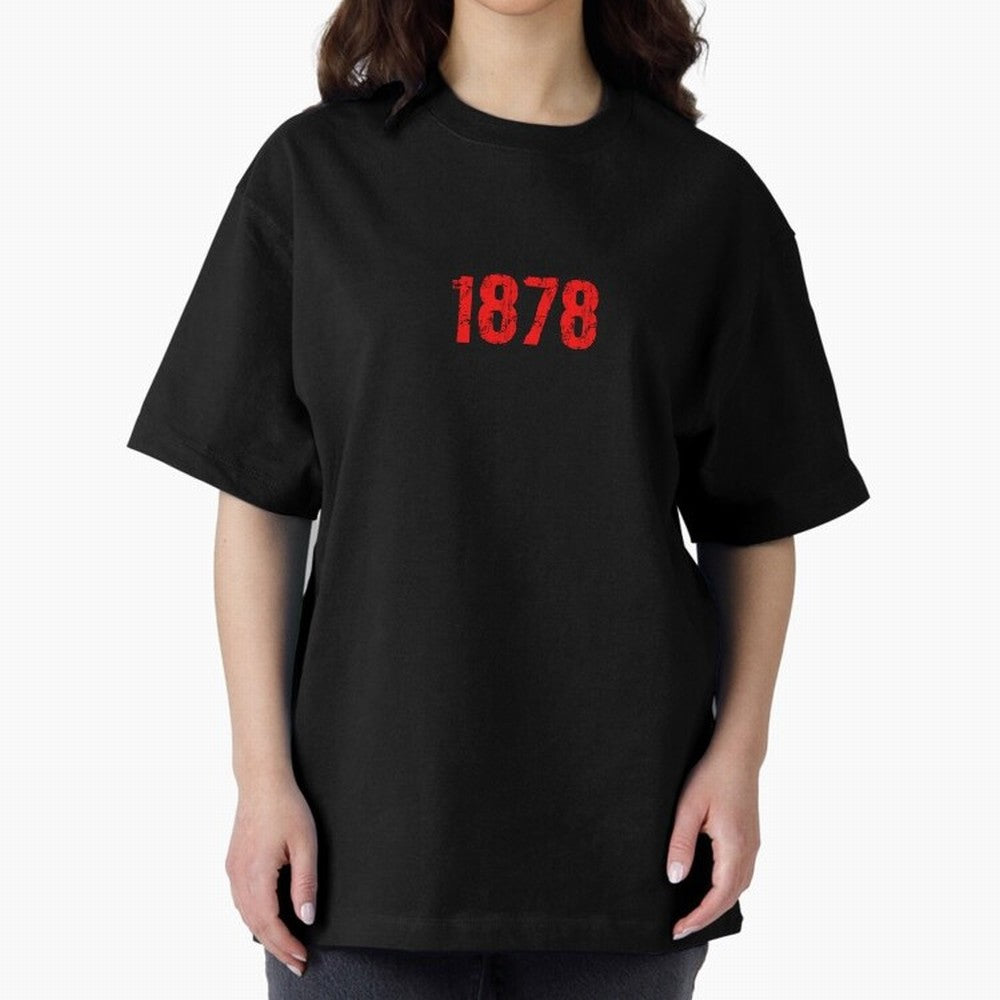 1878 Oversized T-Shirt Bring World Football Passion into FIFA World Cup 2026 Highlighting Neymar, Haaland and Cristiano Ronaldo, Brazil Energy, Retro Football Energy, Iconic Rivalries, Trophy Chase Drama and Stadium Atmosphere; Perfect for