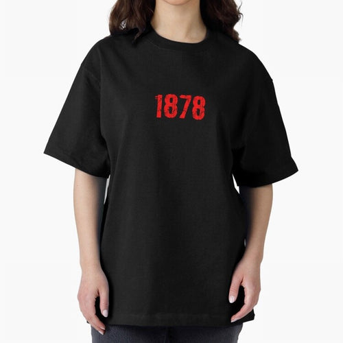 1878 Oversized T-Shirt Bring World Football Passion into FIFA World Cup 2026 Highlighting Neymar, Haaland and Cristiano Ronaldo, Brazil Energy, Retro Football Energy, Iconic Rivalries, Trophy Chase Drama and Stadium Atmosphere; Perfect for