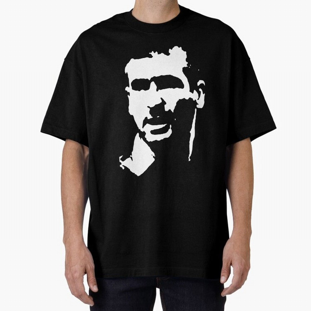 Eric Cantona Manchester Football Legend Oversized T-Shirt Honor the FIFA World Cup 2026 Journey through Messi Highlights, Brazil Pride, Football History, Final Match Energy, Crowd Noise and Once in a Lifetime Moments; Built for Supporters Chasing