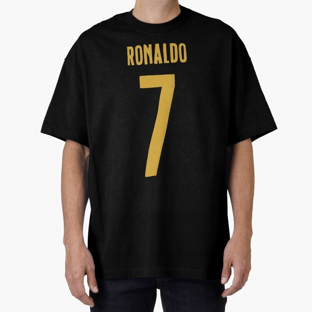 Ronaldo #7 (Portugal) Oversized T-Shirt Stand with the FIFA World Cup 2026 USA Canada Mexico Journey through CR7 and Messi Highlights, Portugal Pride, Soccer Culture, Superstar Moments, National Team Dreams and Competitive Fire; Great for Watch