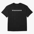 Siuuu Oversized T-Shirt Step into FIFA World Cup 2026 Group Stage for Fans of CR7 and Messi and Brazil, Bringing Fan Favorite Moments, National Team Passion, Big Match Drama and Soccer History; Ideal for Passionate Fans Who Love Underdog Stories,