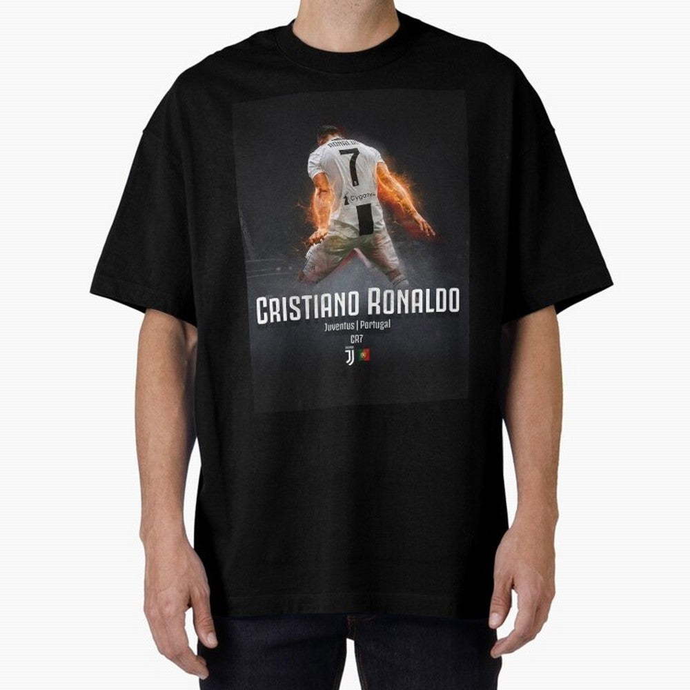 CR7 ¡ï Oversized T-Shirt Stand Out with Spirit from FIFA World Cup 2026 Group Stage with Neymar, England and Germany Energy, Retro Football Energy, Iconic Rivalries, Trophy Chase Drama and Stadium Atmosphere; Built for Supporters Chasing Trophy