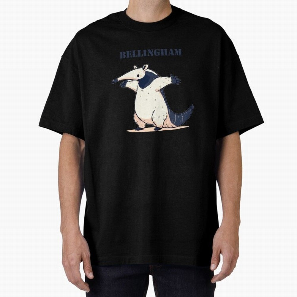 Celebration Bellingham Tamandua Oversized T-Shirt Feel the Trophy Chase of FIFA World Cup 2026 Spirit, Centered on England, France and Netherlands, Cristiano Ronaldo, Supporter Pride, Iconic Celebrations, Legendary Names and Global Match Day