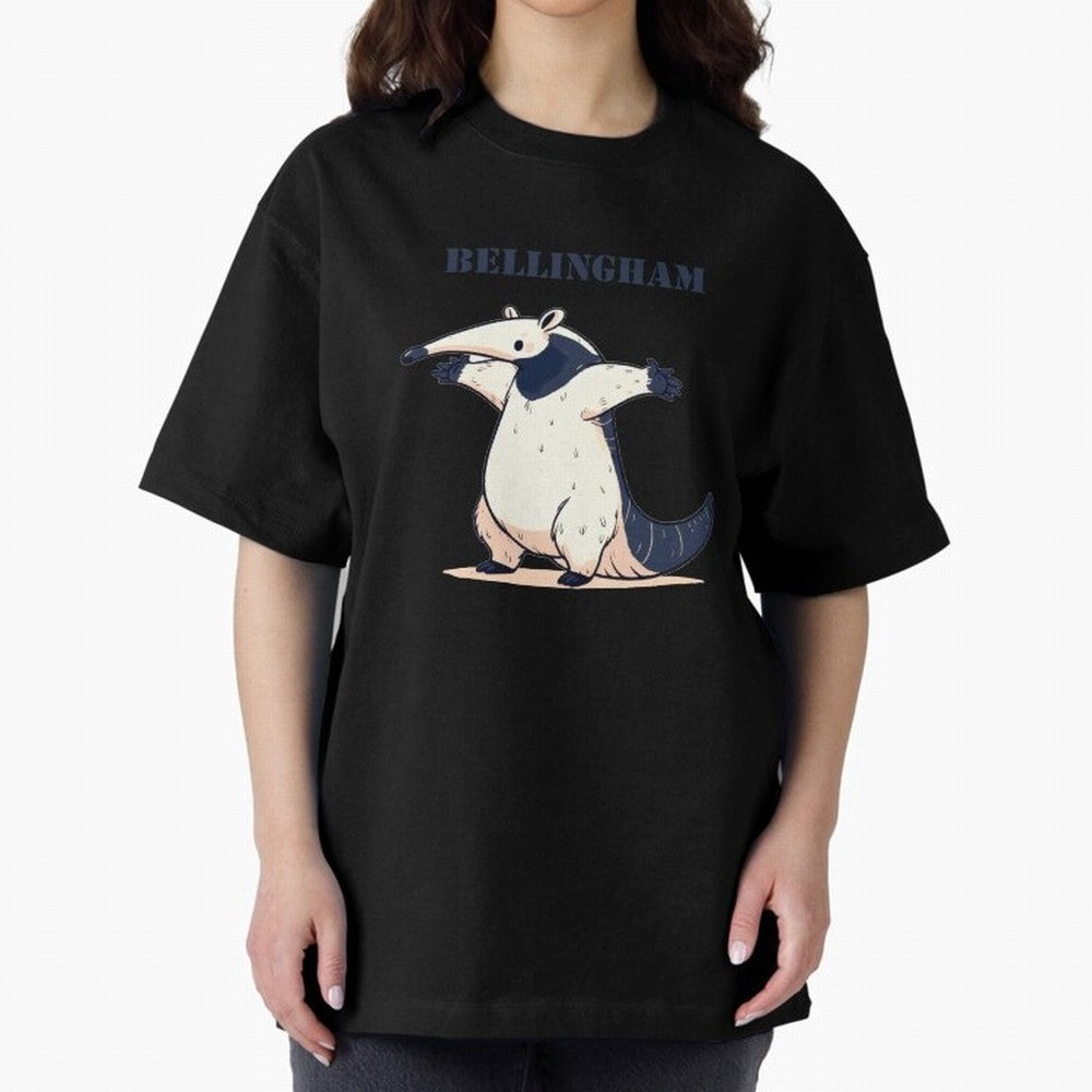 Celebration Bellingham Tamandua Oversized T-Shirt Feel the Trophy Chase of FIFA World Cup 2026 Spirit, Centered on England, France and Netherlands, Cristiano Ronaldo, Supporter Pride, Iconic Celebrations, Legendary Names and Global Match Day