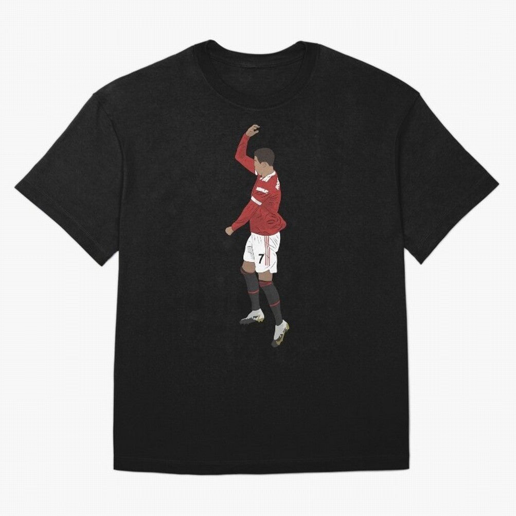 Cristiano Ronaldo Pirouette Siuuuu Goal Celebration Oversized T-Shirt Celebrate the Next Chapter of FIFA World Cup 2026 USA Canada Mexico Inspired by Messi, Neymar and Mbappe, Argentina, France and Brazil Energy, Sports Nostalgia, International