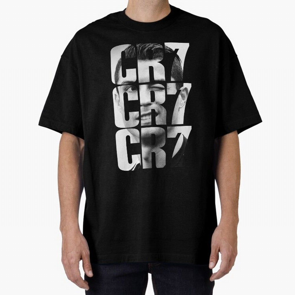 CR7 smile Oversized T-Shirt Make Your Look Match FIFA World Cup 2026 Group Stage Spirit, Celebrating Portugal, Messi, Goal Celebration Energy, Supporter Heritage, Football Icons and Worldwide Tournament Joy; Built for Supporters Chasing Trophy