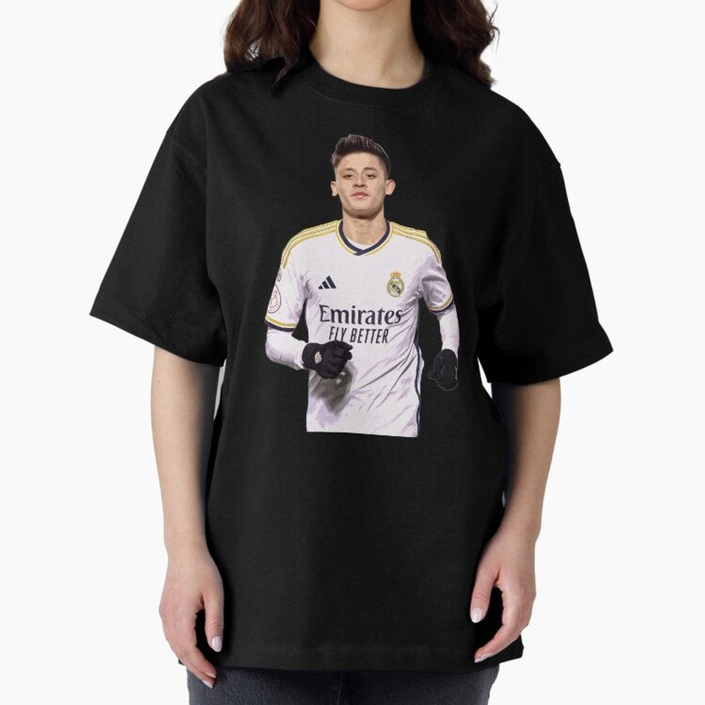 arda guler real madrid Oversized T-Shirt Celebrate Football Heritage in Global Football Passion for FIFA World Cup 2026 USA Canada Mexico, Celebrating Messi and Cristiano Ronaldo, Argentina, Classic Soccer Heritage, Championship Pressure, Fan
