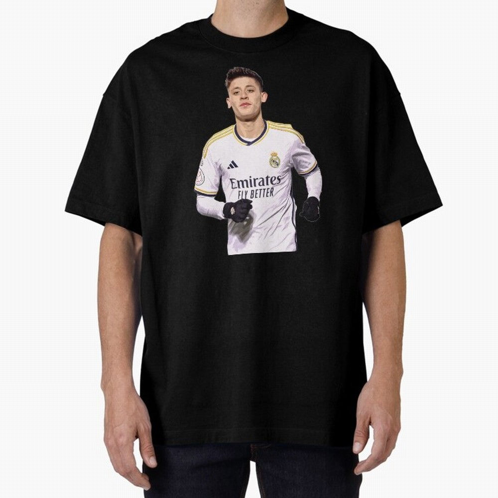 arda guler real madrid Oversized T-Shirt Celebrate Football Heritage in Global Football Passion for FIFA World Cup 2026 USA Canada Mexico, Celebrating Messi and Cristiano Ronaldo, Argentina, Classic Soccer Heritage, Championship Pressure, Fan