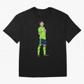 Alejandro Garnacho Ronaldo Peace Goal Celebration Oversized T-Shirt Show Support during FIFA World Cup 2026 Group Stage for Fans of Cristiano Ronaldo and Brazil, Portugal and Argentina, Bringing Stadium Chants, National Pride, Trophy Dreams and