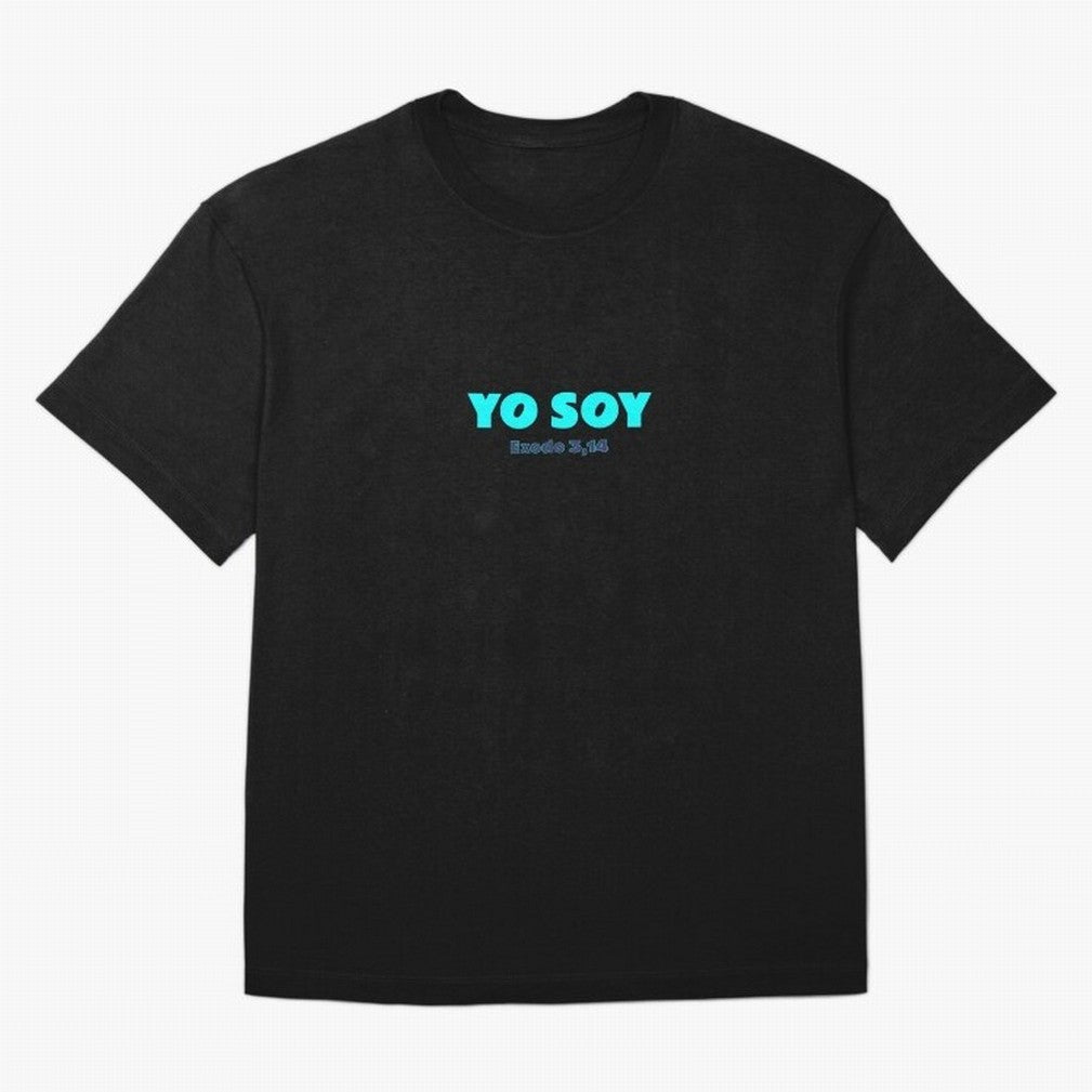 Yo soy ¨C Exodus 3,14 Oversized T-Shirt Cheer for FIFA World Cup 2026 Group Stage for Fans of Haaland and England, France and Netherlands, Bringing Match Day Excitement, Supporter Culture, Golden Goals and Global Football Passion; Great for Watch