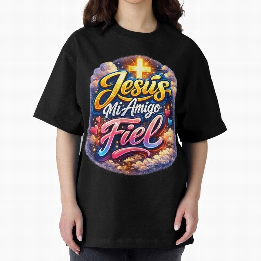 Jesus my faithful friend Oversized T-Shirt Bring Bold Fan Energy to FIFA World Cup 2026 Group Stage Spirit, Built around Brazil, Portugal and Argentina, Cristiano Ronaldo, Haaland and CR7, Supporter Pride, Iconic Celebrations, Legendary Names and
