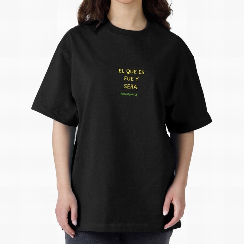 El que es, fue y ser¨¢ ¨C Apocalipsis 1,8 Oversized T-Shirt Share the Excitement of FIFA World Cup 2026 Group Stage for Fans of Mbappe and Neymar and Spain and Netherlands, Bringing Fan Favorite Moments, National Team Passion, Big Match Drama and