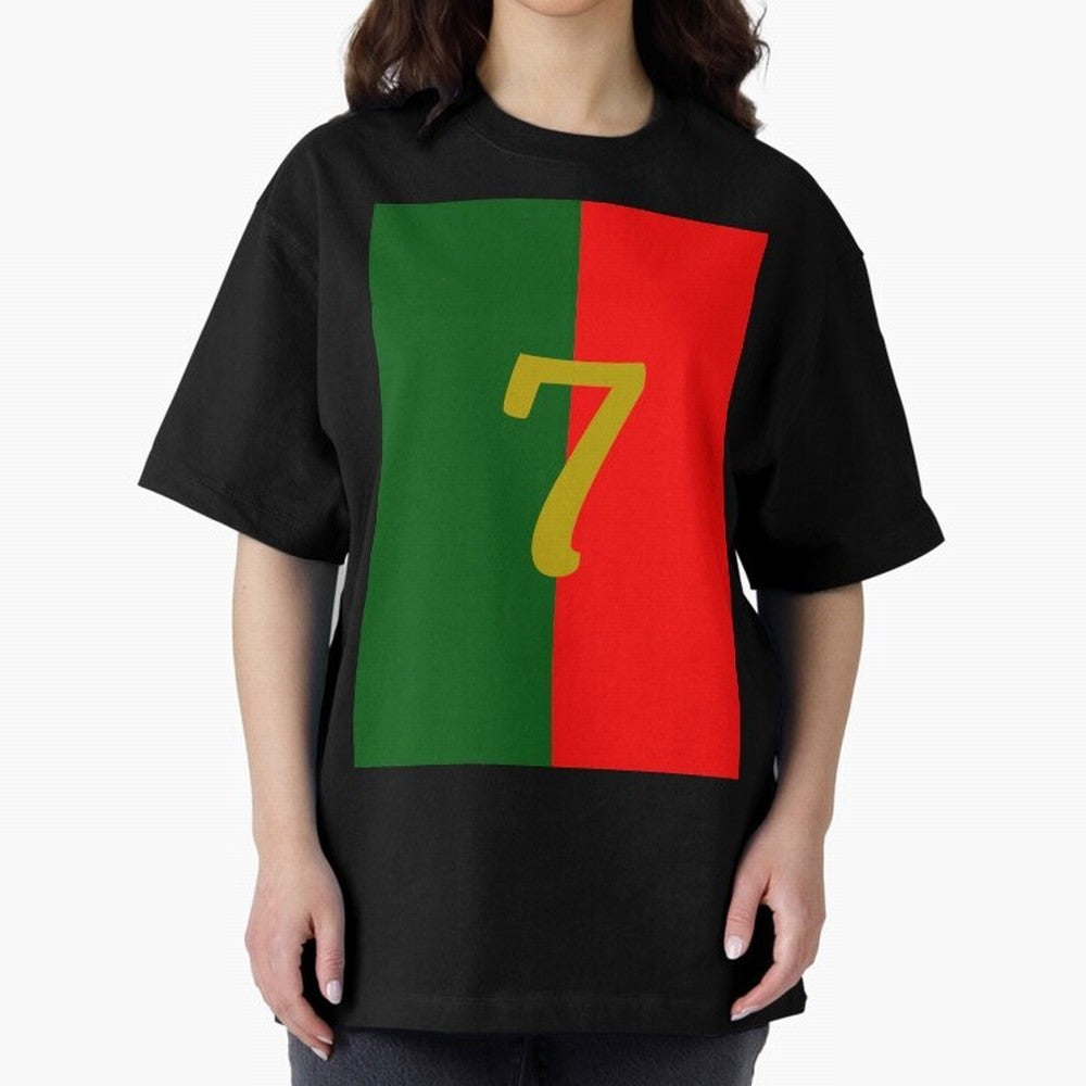 Cristiano Oversized T-Shirt Bring a Champion Mindset to FIFA World Cup 2026 Spirit, Inspired by Brazil, Portugal and Argentina, Mbappe and Neymar, Football Festival Excitement, Trophy Ambitions, Country Rivalries and Star Player Buzz; Made for Die