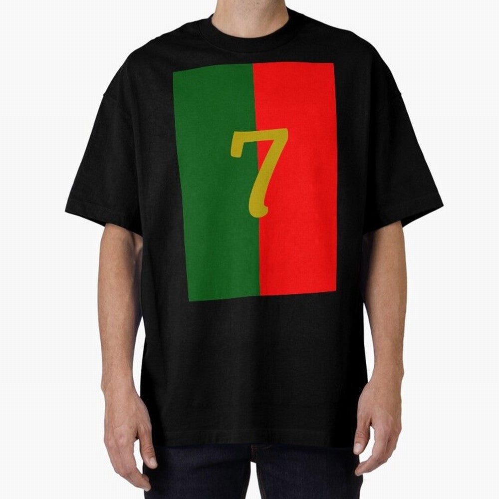 Cristiano Oversized T-Shirt Bring a Champion Mindset to FIFA World Cup 2026 Spirit, Inspired by Brazil, Portugal and Argentina, Mbappe and Neymar, Football Festival Excitement, Trophy Ambitions, Country Rivalries and Star Player Buzz; Made for Die