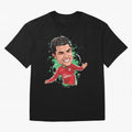 Cristiano Oversized T-Shirt Turn Every Weekend Toward the FIFA World Cup 2026 Journey through Mbappe Highlights, Argentina, France and Brazil Pride, Football Festival Excitement, Trophy Ambitions, Country Rivalries and Star Player Buzz; Perfect for