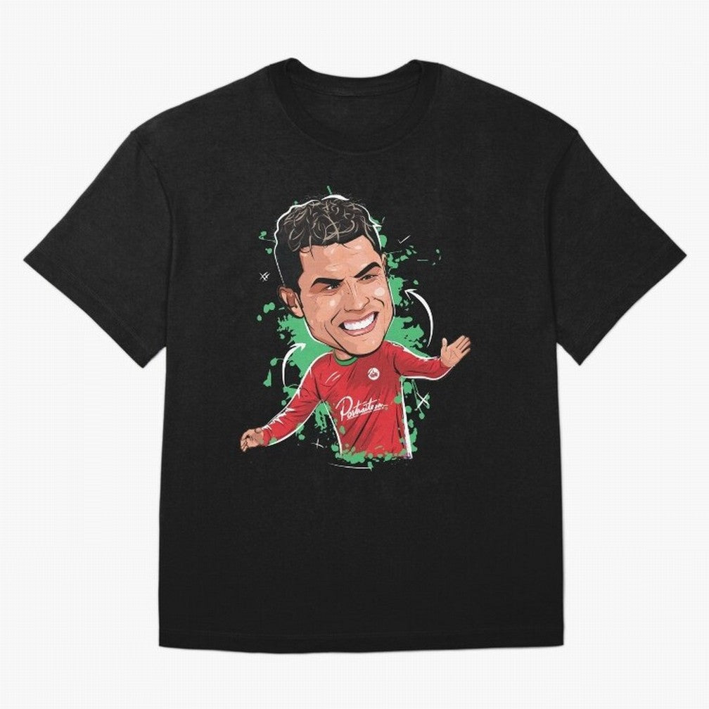 Cristiano Oversized T-Shirt Turn Every Weekend Toward the FIFA World Cup 2026 Journey through Mbappe Highlights, Argentina, France and Brazil Pride, Football Festival Excitement, Trophy Ambitions, Country Rivalries and Star Player Buzz; Perfect for