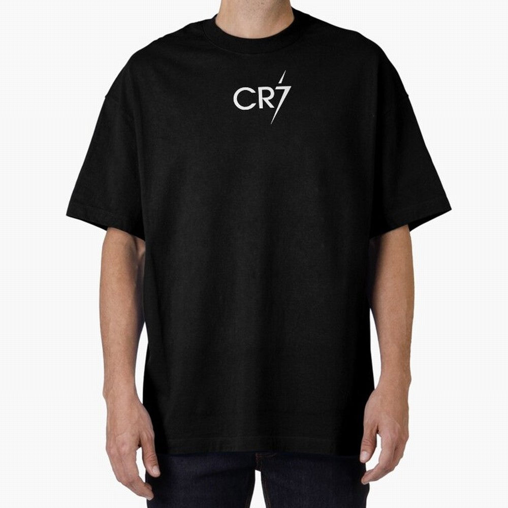 CR7 Oversized T-Shirt Show Support during FIFA World Cup 2026 Spirit, Centered on France, Haaland and Mbappe, Stadium Memories, Football Loyalty, International Chants and Championship Tradition; Ideal for Passionate Fans Who Love Underdog Stories,