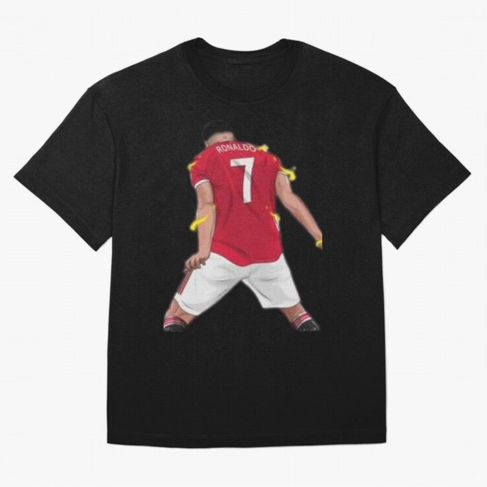 The best player in world Cristiano Ronado Oversized T-Shirt Mark Global Football Passion for FIFA World Cup 2026, Made for Messi, Neymar and Mbappe, France and Portugal, Sports Nostalgia, International Competition, Famous Players and Unforgettable