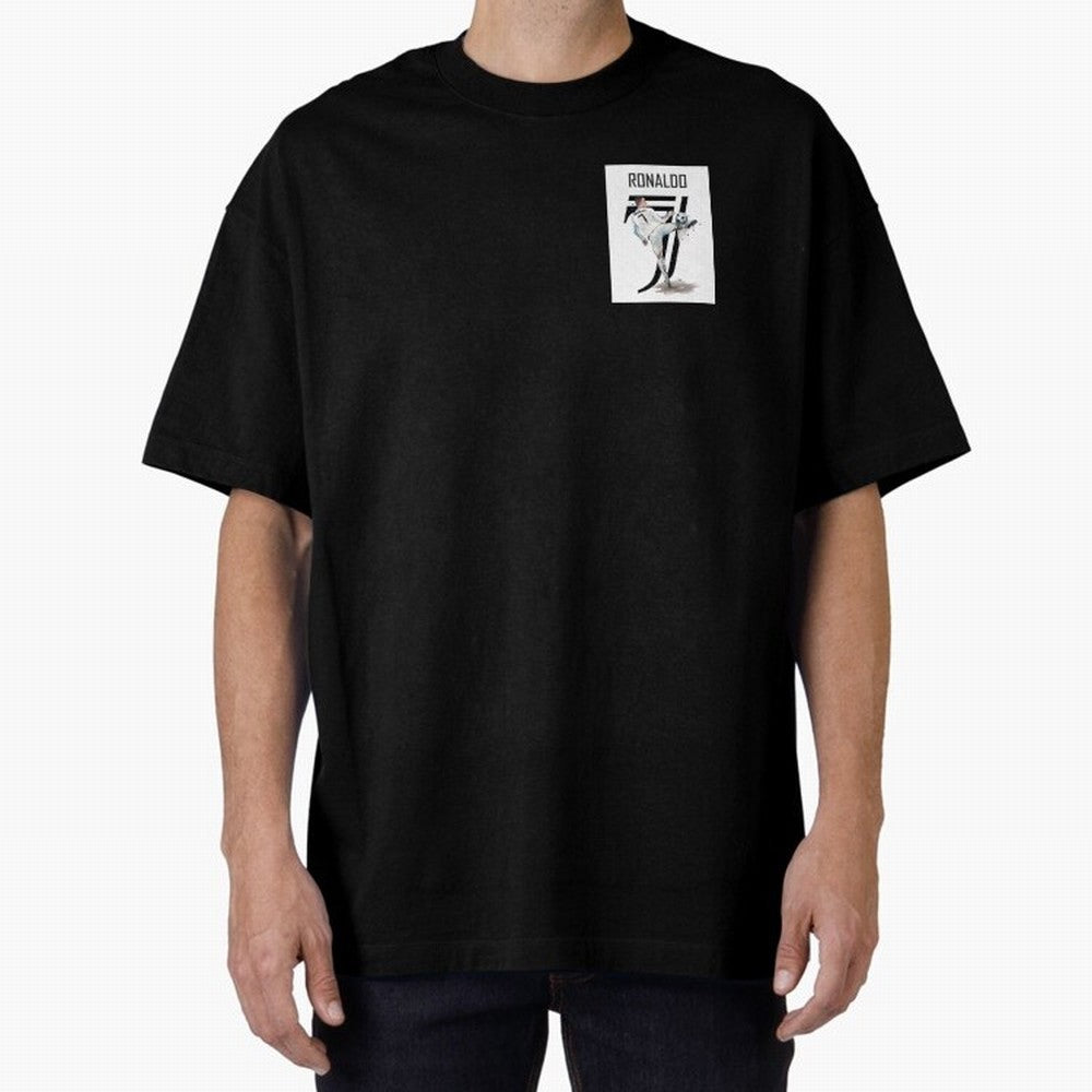 RONALDO CRISTIANO 7 Oversized T-Shirt Live the Energy of Global Football Passion for FIFA World Cup 2026 USA Canada Mexico, Built around CR7, Germany, Champion Mindset, Group Stage Buzz, Knockout Tension and Passionate Fan Culture; Great for