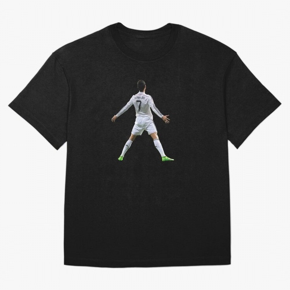 Ronaldo Real Madrid SUI Celebration Oversized T-Shirt Fuel FIFA World Cup 2026 Group Stage for Fans of Messi, Neymar and Mbappe and Argentina, Bringing Stadium Chants, National Pride, Trophy Dreams and Unforgettable Football Memories; Created for