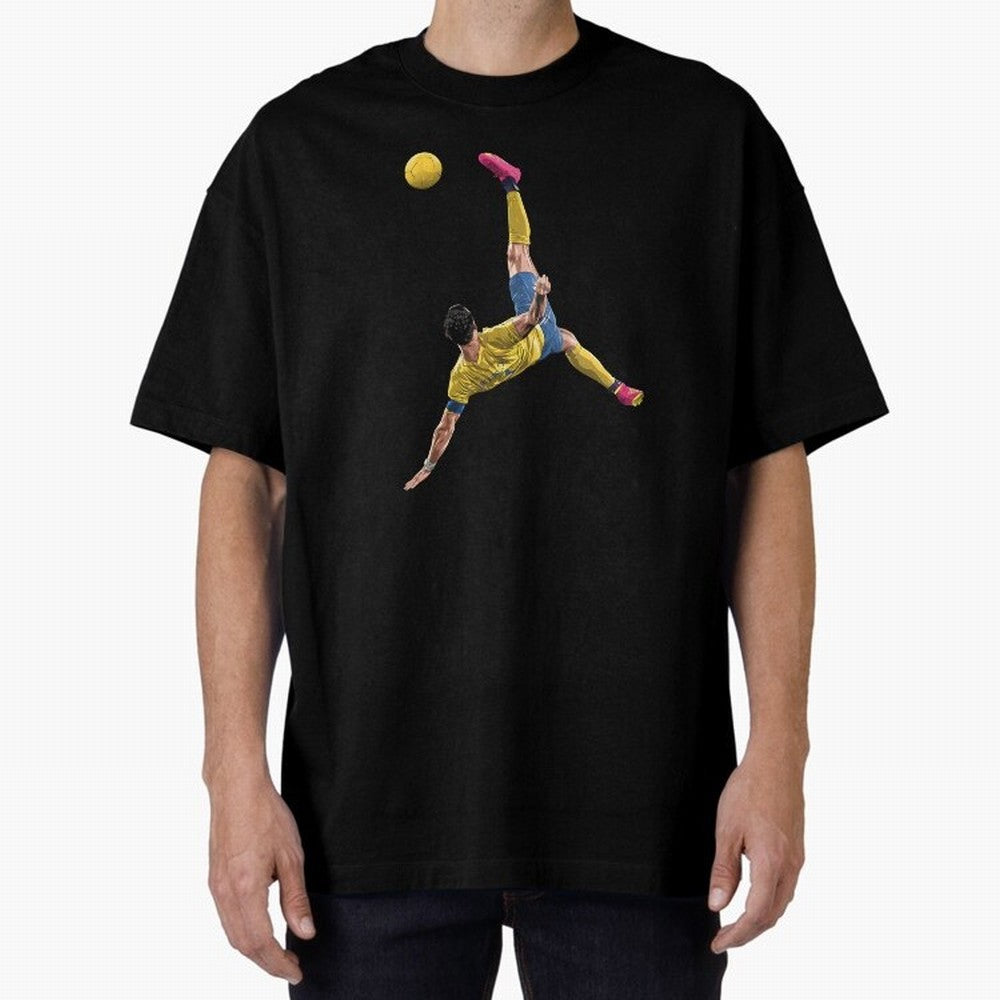 overheadkick bycyle shoot Oversized T-Shirt Make Memories around the FIFA World Cup 2026 Journey through Mbappe and Neymar Highlights, Germany Pride, Match Day Excitement, Supporter Culture, Golden Goals and Global Football Passion; Built for