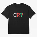 CR7 Cristiano Ronaldo Design Oversized T-Shirt Show Love for Legendary Goals in Global Football Passion for FIFA World Cup 2026 Group Stage, Capturing Messi, CR7 and Mbappe, England, France and Netherlands, Stadium Chants, National Pride, Trophy