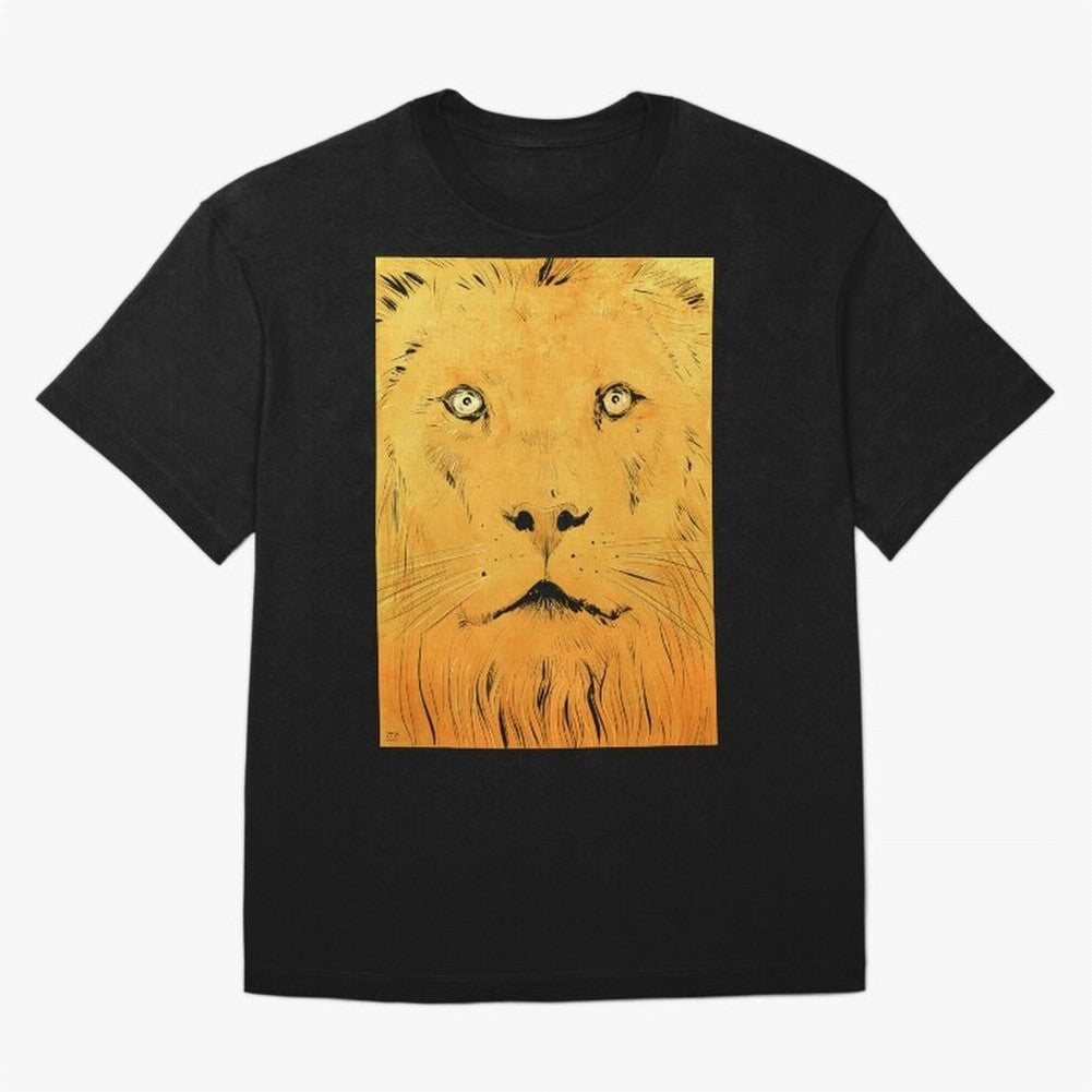 Lion Oversized T-Shirt Carry National Pride through Match Day Hype around FIFA World Cup 2026 Group Stage, Neymar, Haaland and Cristiano Ronaldo, England, Goal Celebration Energy, Supporter Heritage, Football Icons and Worldwide Tournament Joy;