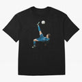 freestyle over head kick Oversized T-Shirt Bring Home Global Football Passion for FIFA World Cup 2026, Highlighting Messi and Cristiano Ronaldo, England, France and Netherlands, Championship Spirit, Famous Goals, Roaring Crowds and International